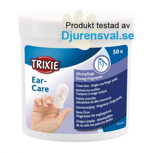 Trixie Fingerpads för Öronrengöring med Aloe Vera 50-pack